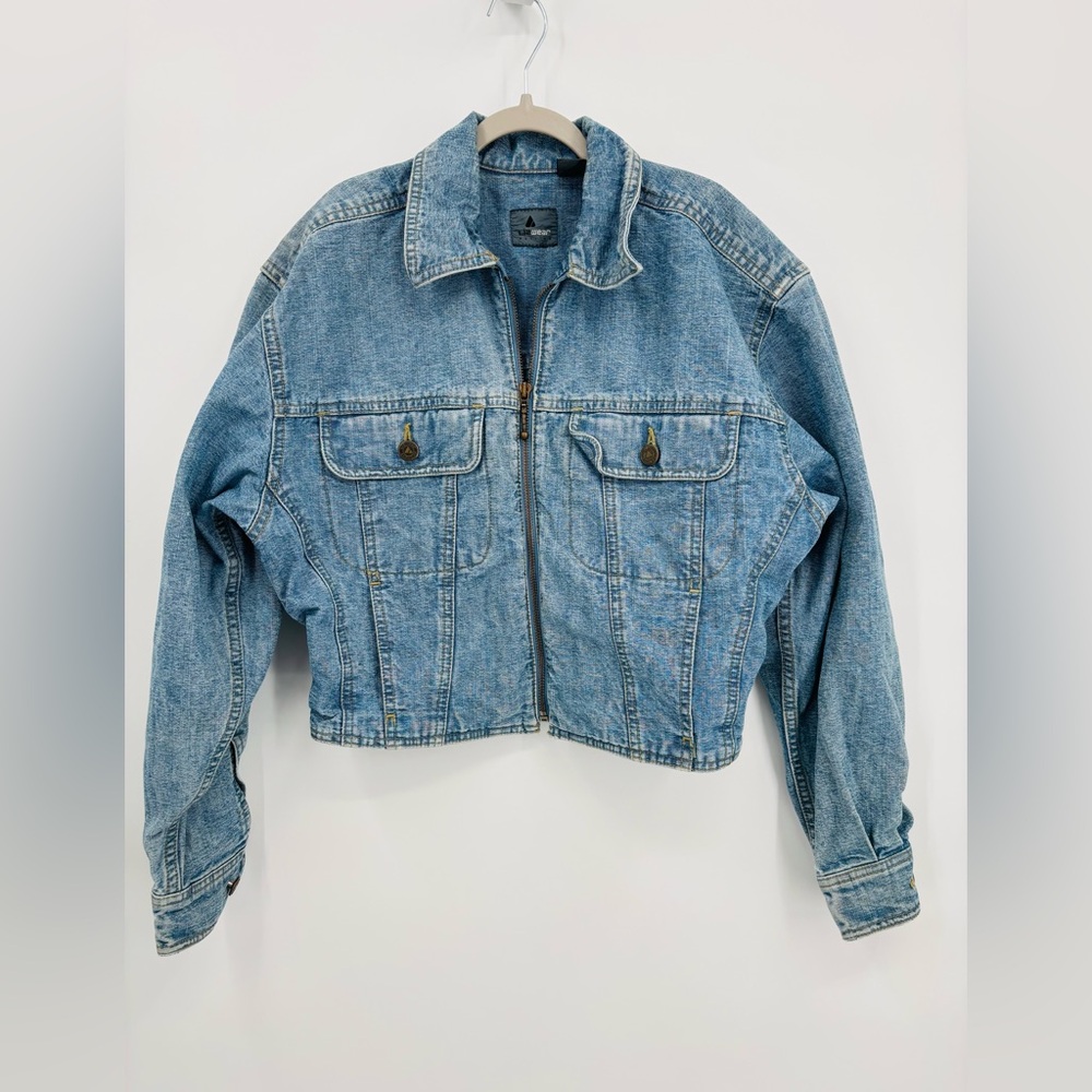 LizWear vintage denim jacket top